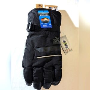 ZEROXPOSUR Black  L/XL Gloves Warmest Insulated Waterproof Breathable